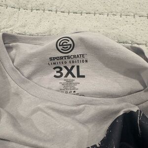 SportsCrate Limited Edition Gray T-Shirt 3XL